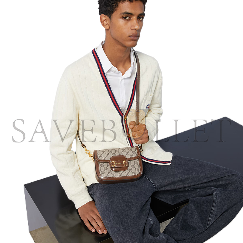 GUCCI HORSEBIT 1955 SMALL SHOULDER BAG 658574 (20.5*14.5*5cm)